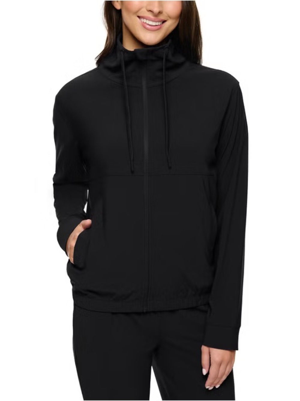NWT Kirkland Signature High-Neck Full Zip Active Jacket 🖤